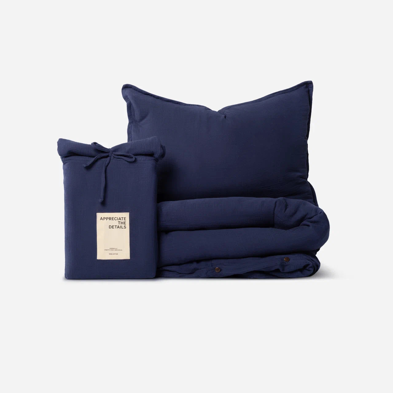 Muslin Cotton Duvet Cover Set