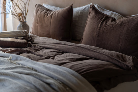 Muslin Cotton Duvet Cover Set
