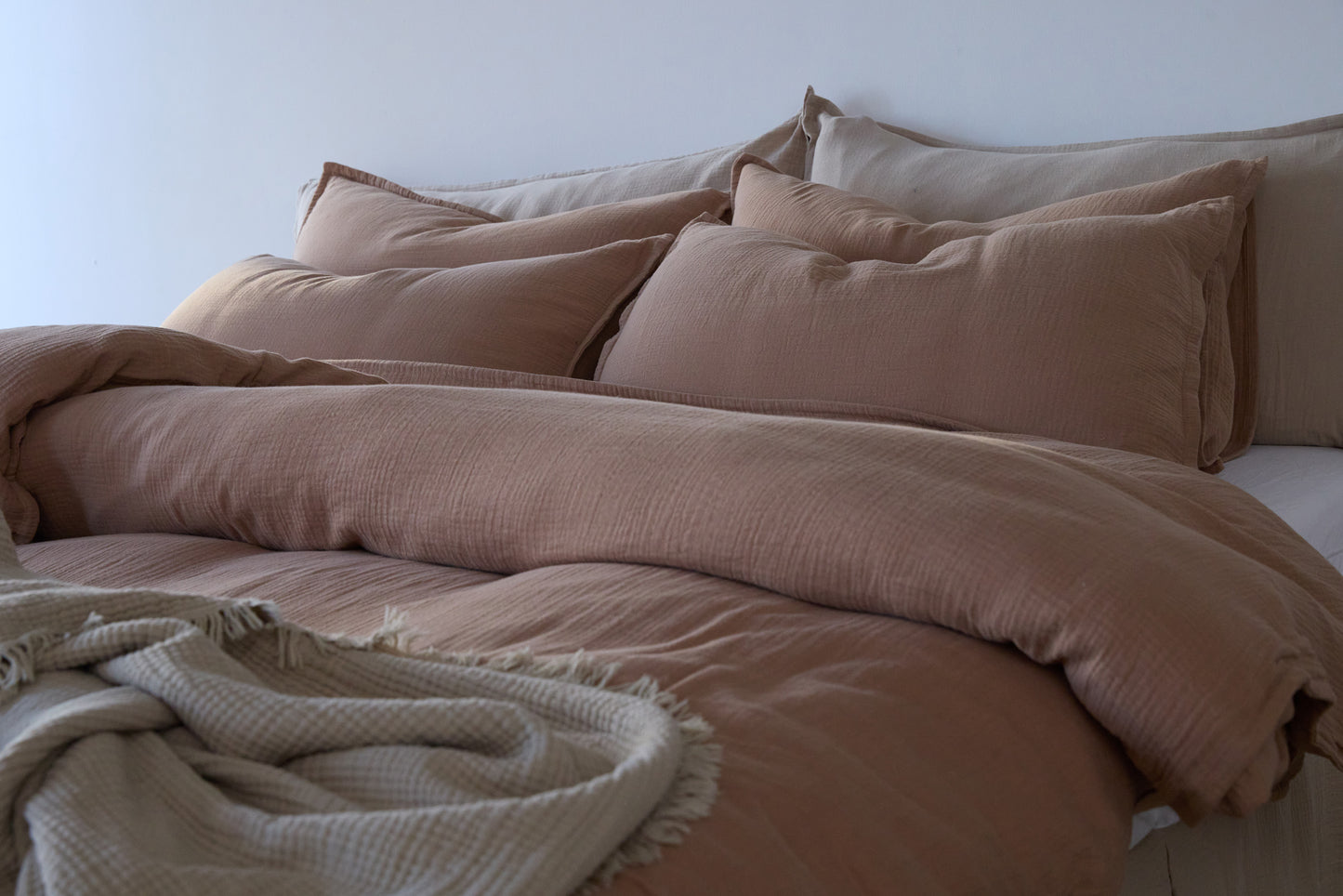 Muslin Cotton Duvet Cover Set