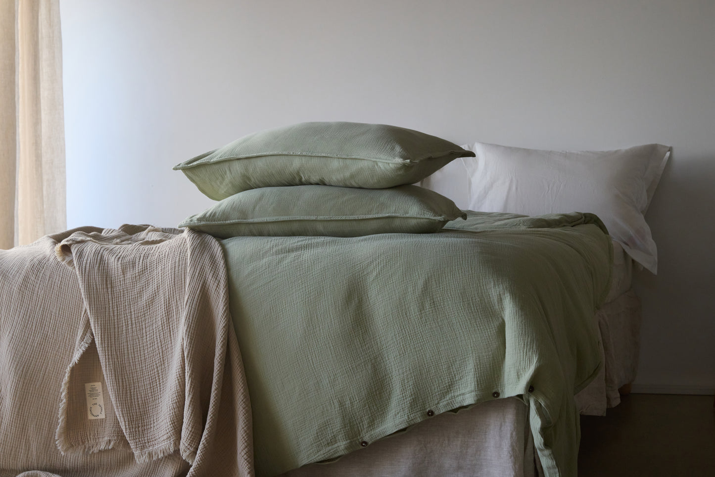 Muslin Cotton Duvet Cover Set