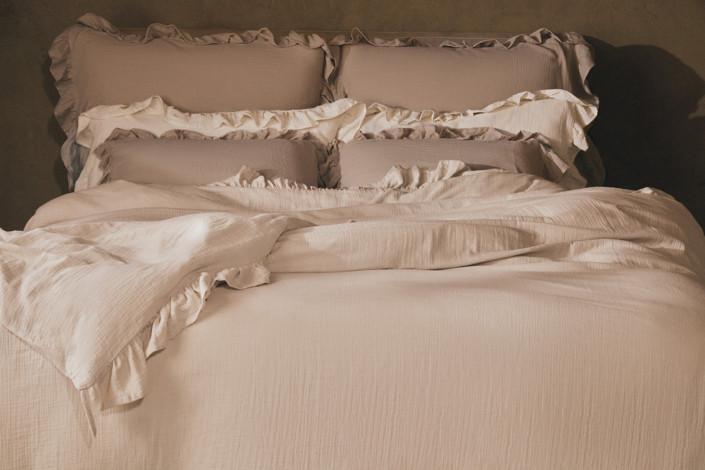 Ruffles Duvet Cover Set