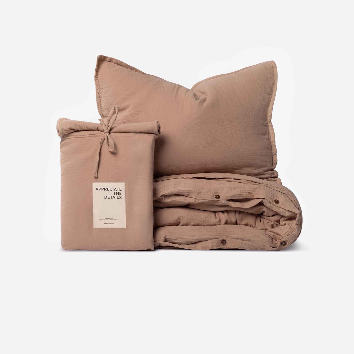 Muslin Cotton Duvet Cover Set