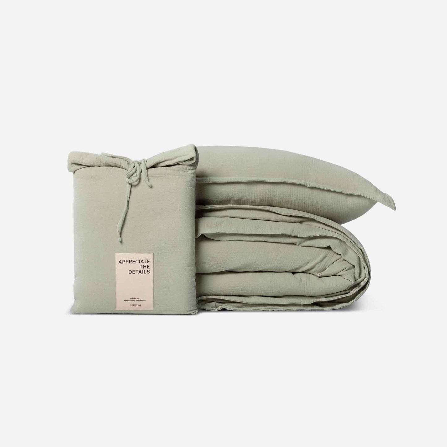 Muslin Cotton Duvet Cover Set