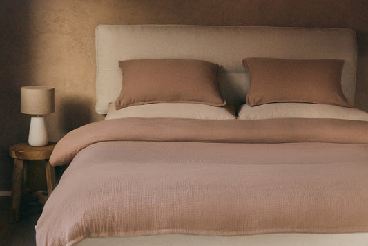 Muslin Cotton Duvet Cover Set